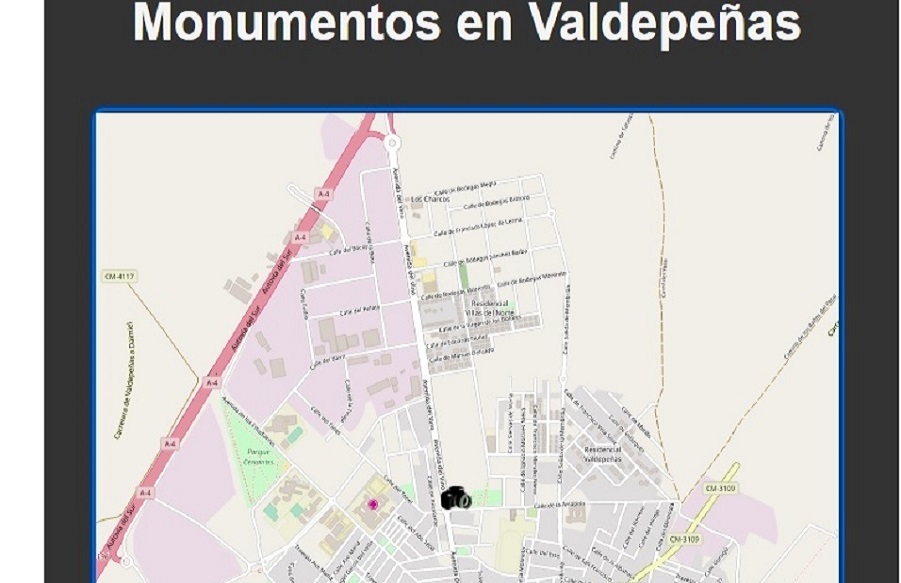 mapa monumentos